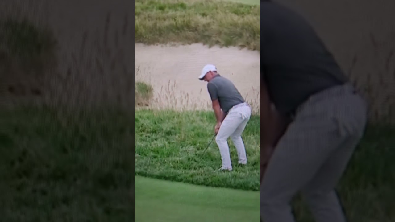 McIlroy doesn't hit the ball. LACC US Open