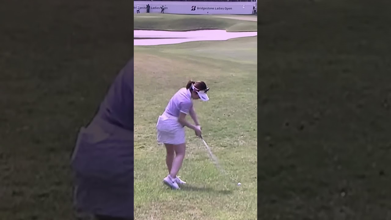 【ゴルフ】 西村優菜　スイング