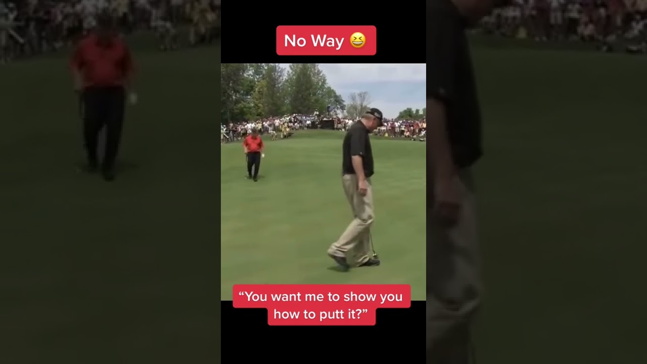 Jack Nicklaus showed him 😂 Crazy long putt | golf_expert | #golf