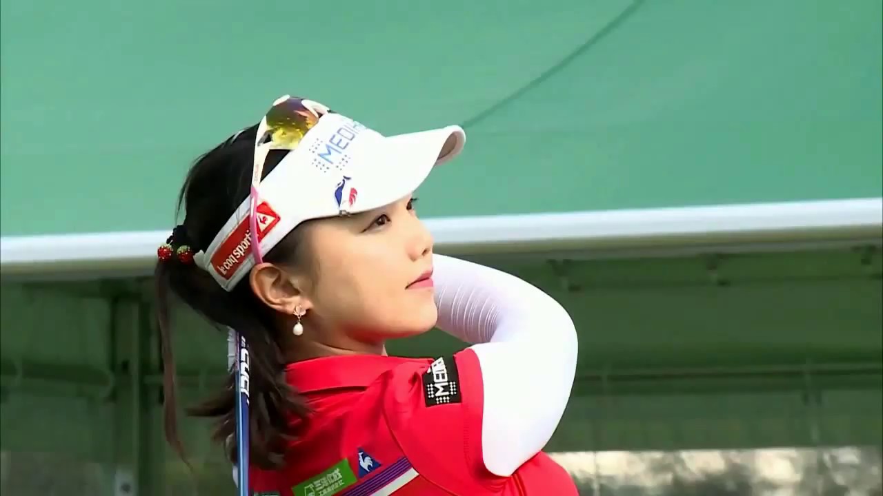 golf swing セキユウティン Yuting Seki 石昱婷 スマイル(＾＾)超簡単④
