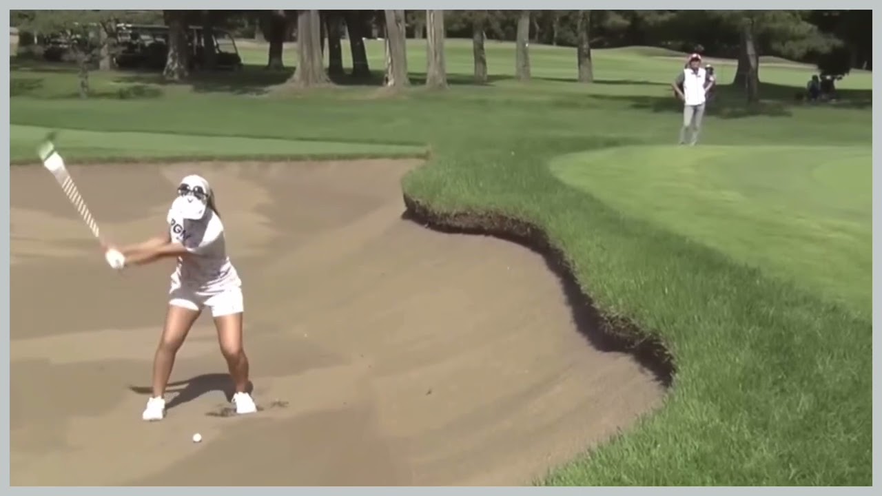 【ゴルフ】 上田桃子　スイング