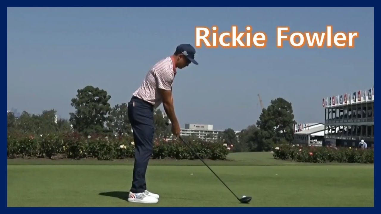 2023 ナイスガイ「リッキーファウラー」ファンタスティックスイングモーション＆スローモーション, Rickie Fowler Fantastic Swing Motion & Slow Motion
