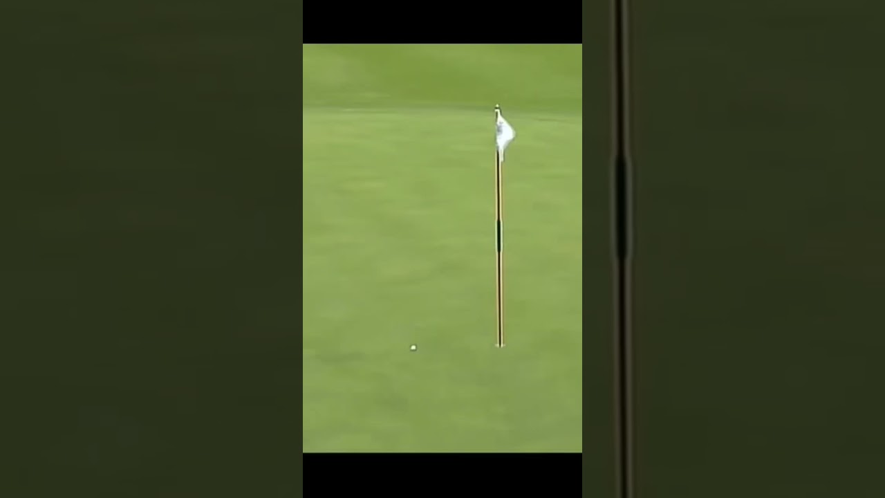 中嶋常幸プロ✨58歳の頃のベタピンアイアンショット‼️ #golf #ゴルフ #ゴルフスイング #アイアンショット #中嶋常幸