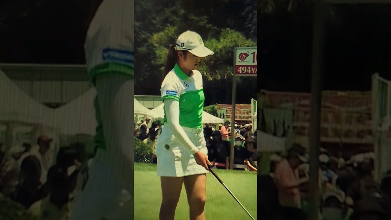 稲見萌寧  ニチレイレディス 2日目 #shorts