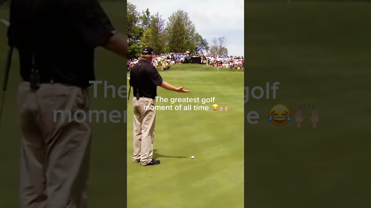 Ultimate power move by Jack Nicklaus 😎 #golf #putting #shorts