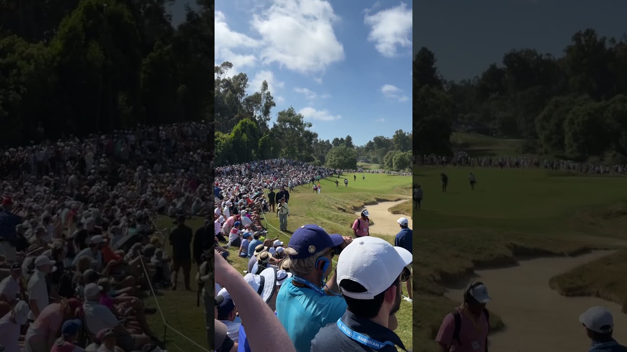 GOLF FANS at US Open Golf 2023 at LA Country Club - Rickie Fowler