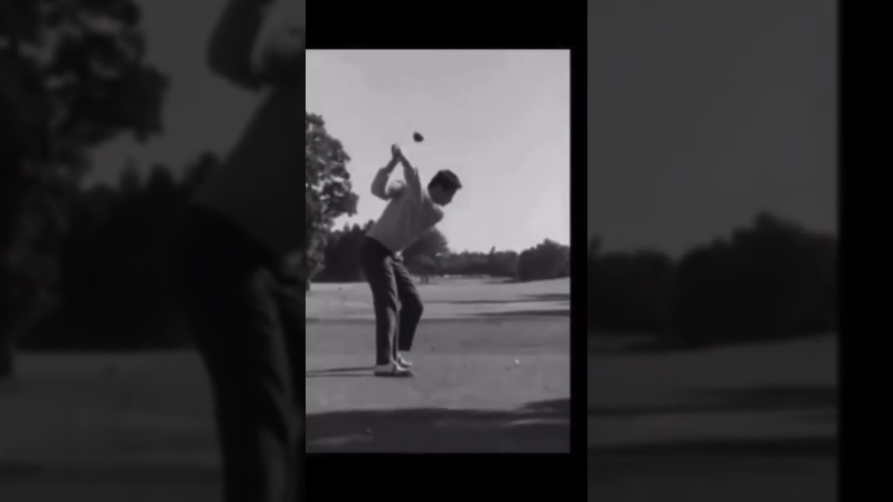 激レア映像‼️ジャンボ尾崎プロ✨プロ入り前1969年22歳のドライバーショット✨ #golf #ゴルフ #ゴルフスイング #ジャンボ尾崎