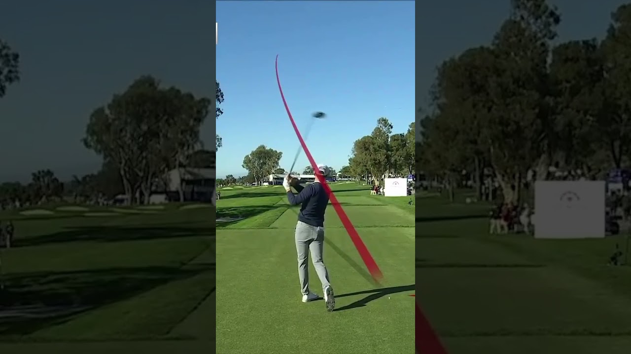 ボールスピード192マイルのロングヒッター「ウィンダム クラーク」の素晴らしいスイングモーションとスローモーション "Wyndham Clark" Fantastic Swing Motion2023