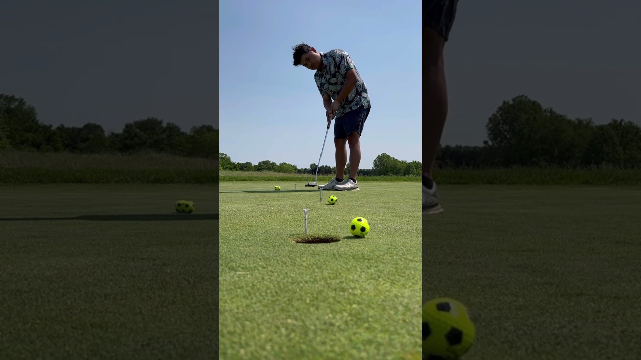 Brooks Koepka inspiring me to grind the flatstick #golf #pga #shorts
