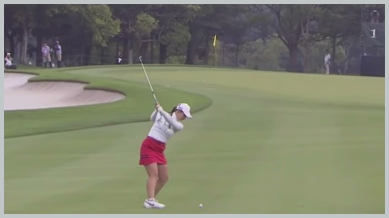 【ゴルフ】 吉田優利　スイング