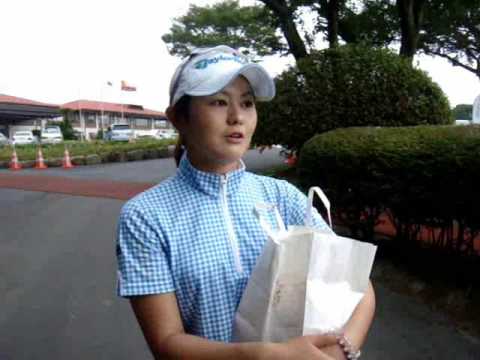 諸見里しのぶ選手インタビュー（2009年7月15日）