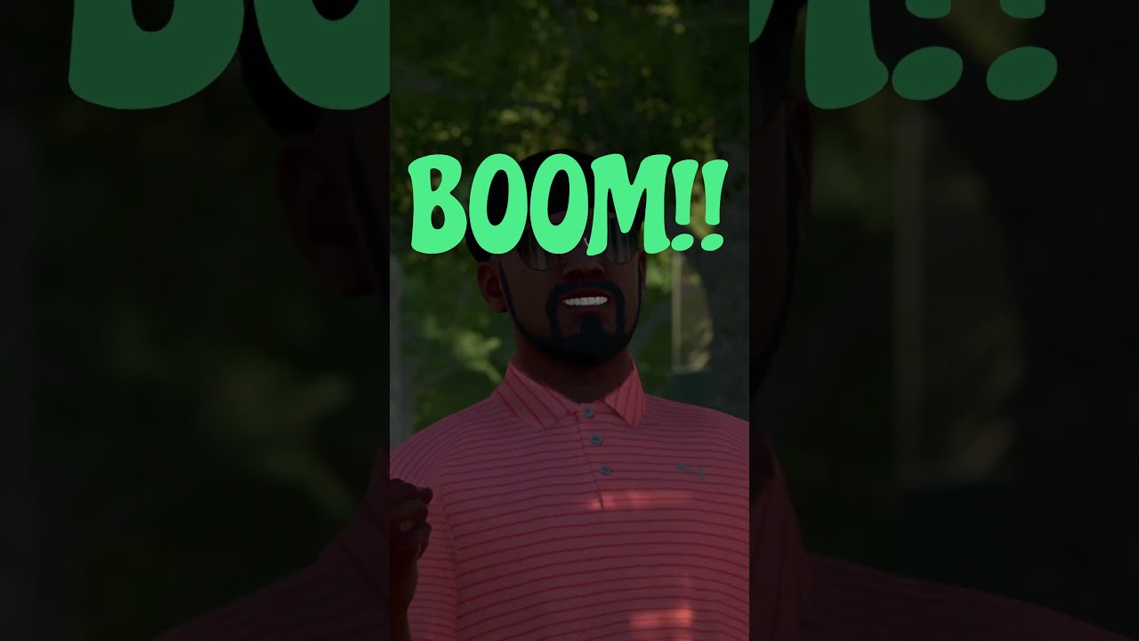 138 yd eagle on PGA tour 2K21 #shorts