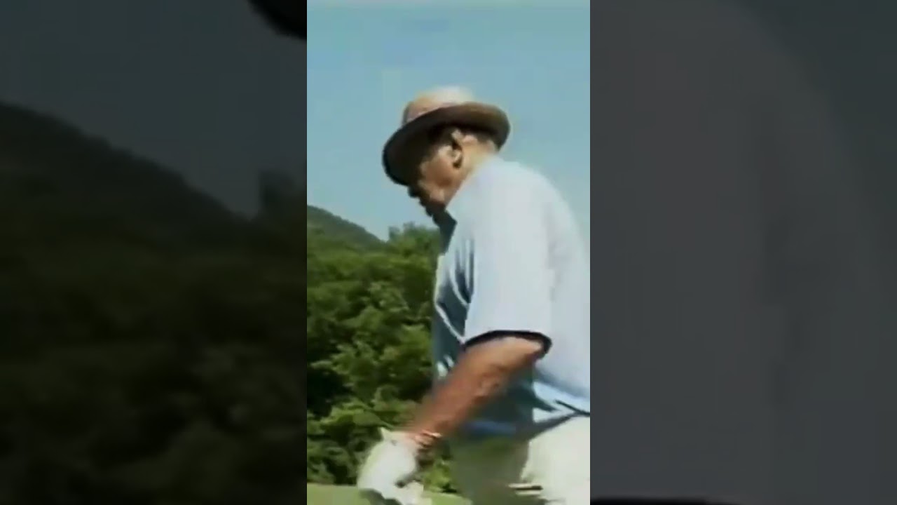 75歳（当時）サムスニードプロがゴルフとは何ぞや⛳️というお話を✨ #golf #ゴルフ #サムスニード