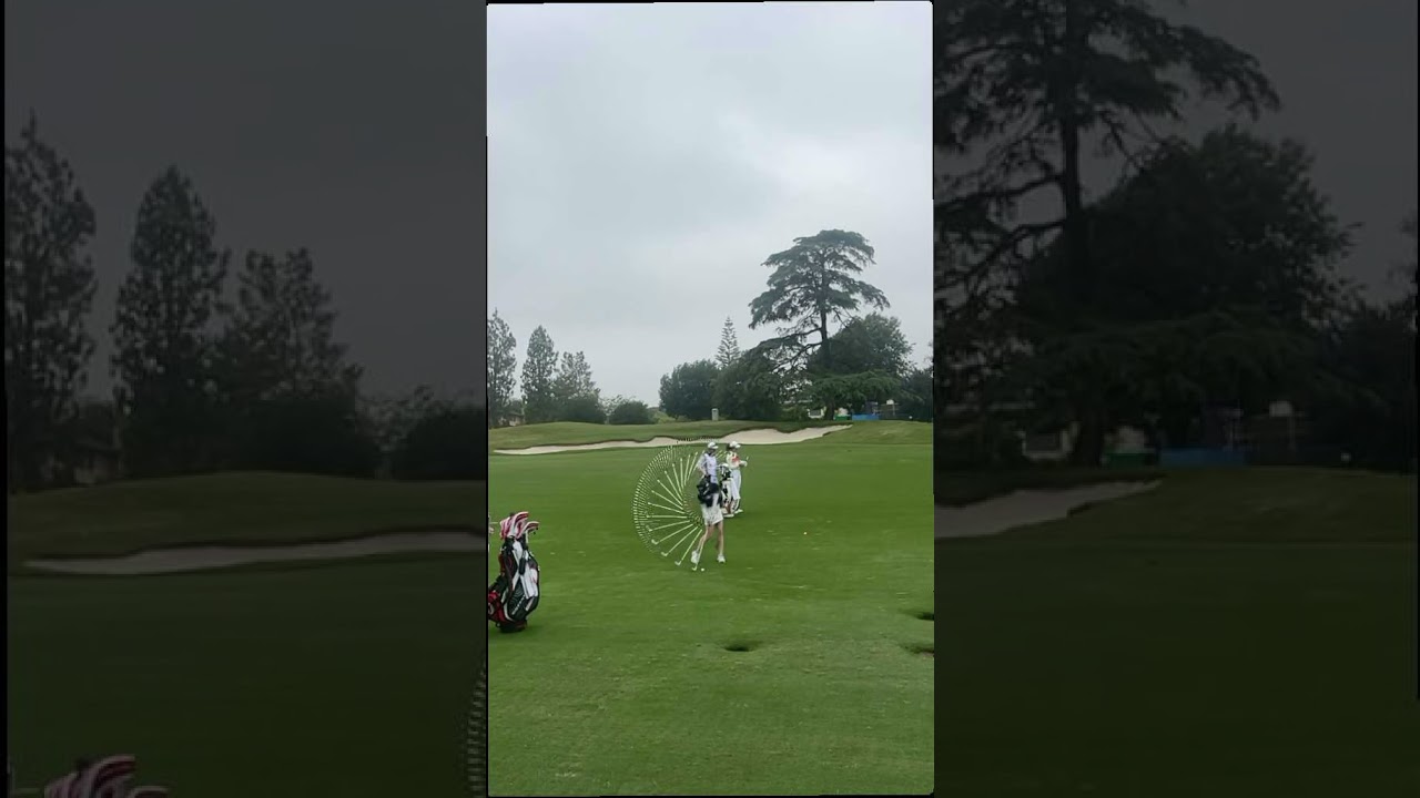 西村優奈選手2023 JM Eagle最終日アイアンスローモーション