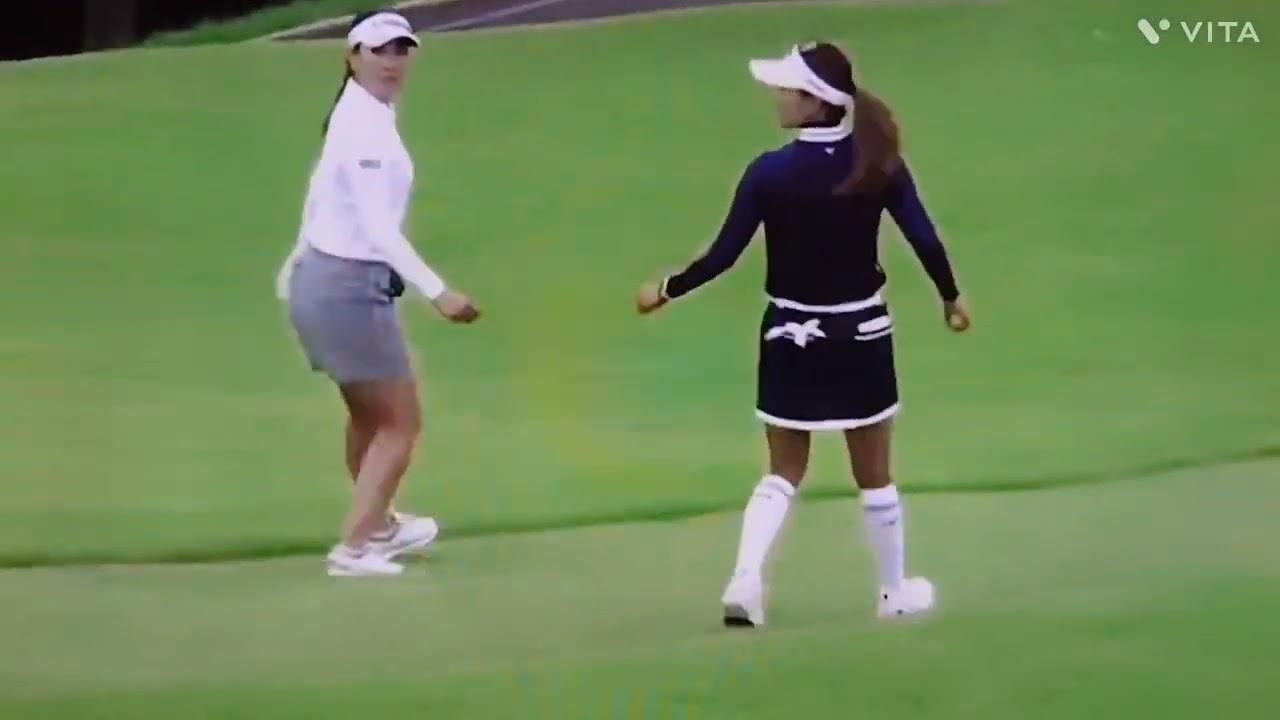 藤田 光里プロ💕資生堂レディース2023初日、久しぶりにみれた美人さん❤️現在はステップアップツアーで頑張ってます‼️