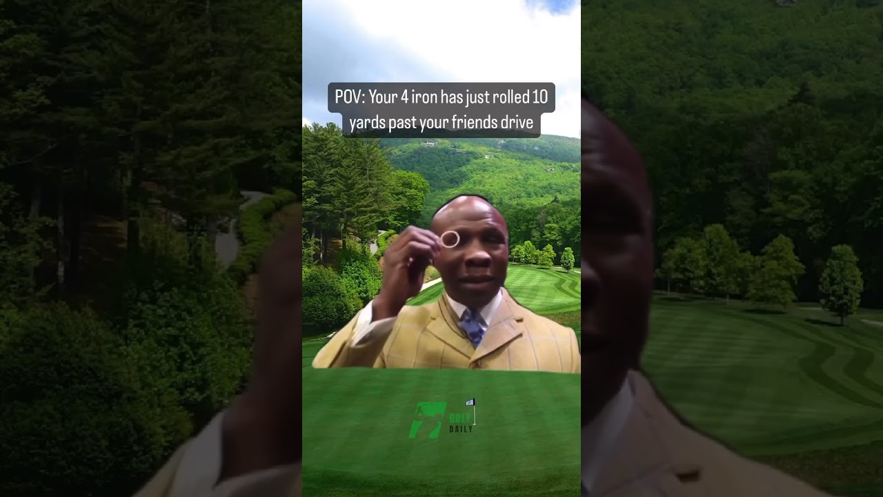 Who’s the buddy that can never out drive you?!😂😂👀 #golf #golfshot #golfshots #tigerwoods #golfer