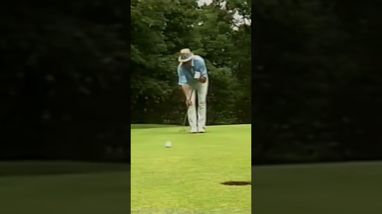 サムスニード サイドサドルパッティングスタイル✨#golf #パッティング #サムスニード #サイドサドル