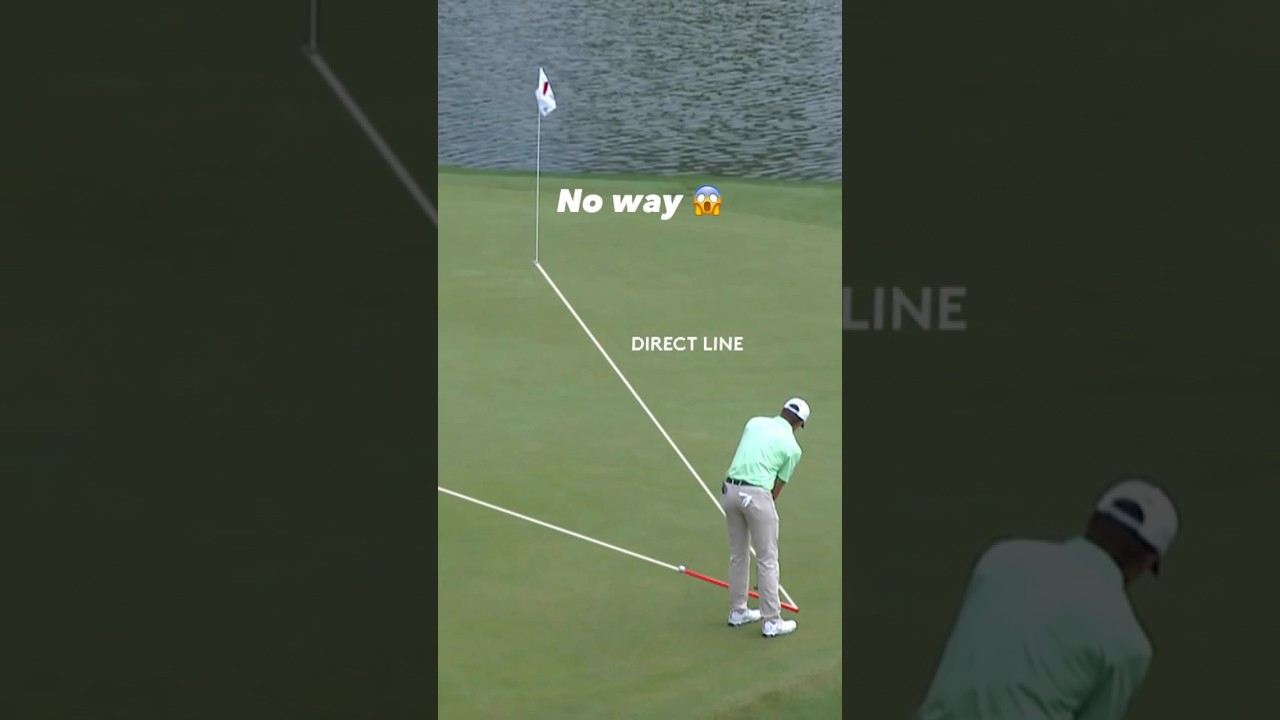 Perfection in a putt 😍