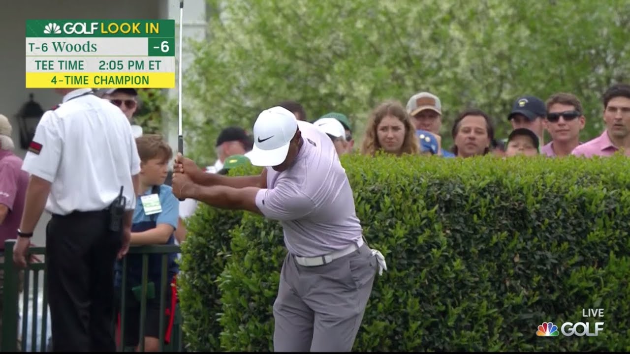 Tiger Woods / Saturday Practice Session (2019 Masters)