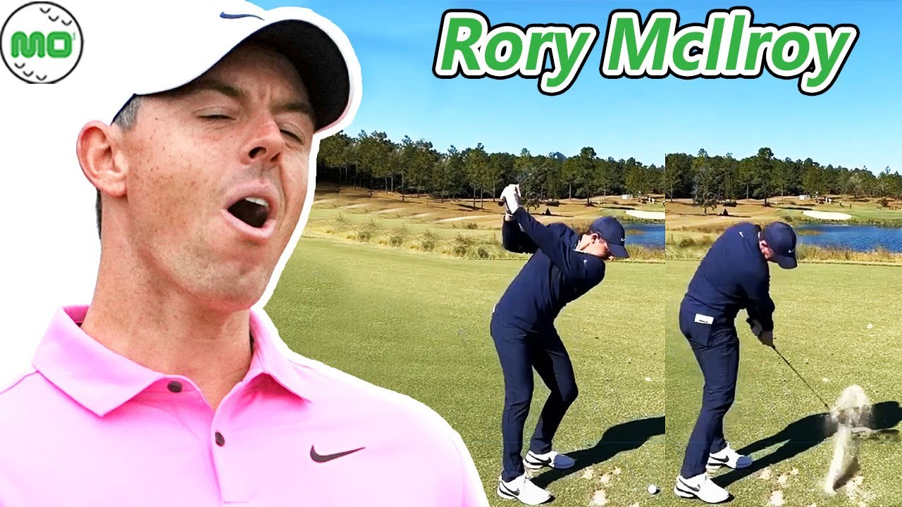 Rory McIlroy ローリー・マキロイ ﻿北アイルランドの男子ゴルフ スローモーションスイング!!!