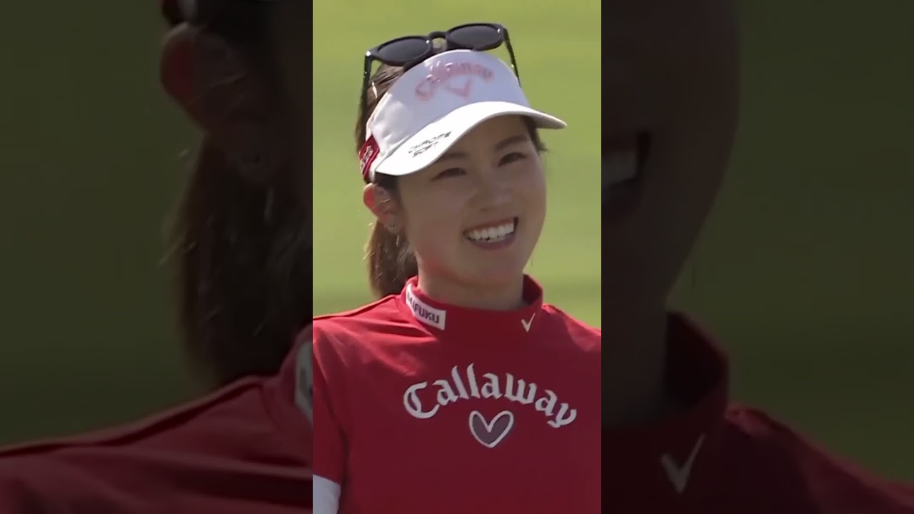 西村優菜 とにかく明るい西村プロ‼【女子プロゴルフ】#shorts