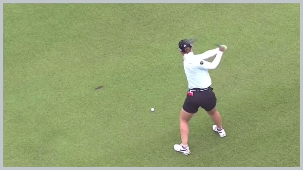 【ゴルフ】 吉田優利　スイング