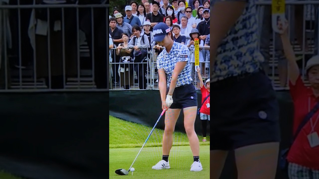 金澤志奈  資生堂レディス 3日目 #shorts #ショート