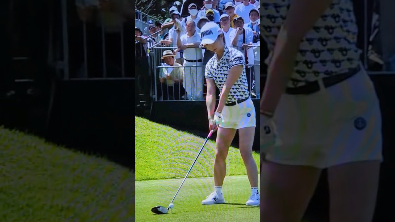 金澤志奈  資生堂レディス 最終日 #shorts #ショート