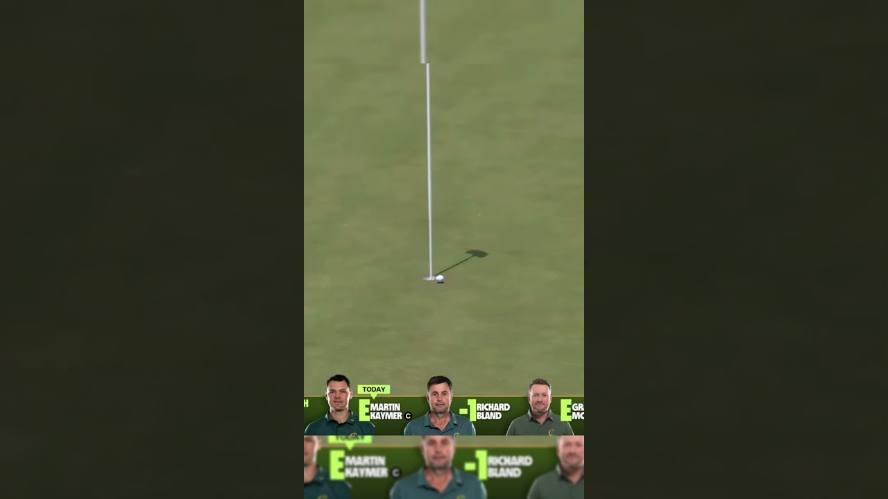 Martin Kaymer unlucky shot today at LivGolf. #golfhighlights #livgolf