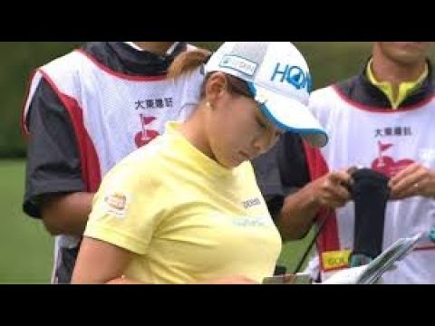 注目　美女アスリート　永井花奈！！ゴルフ