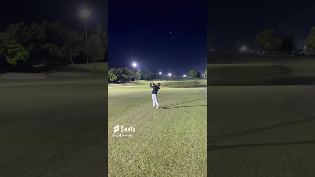 【ゴルフ】ナイターゴルフ #ゴルフ #golf #ローリーマキロイ #ゴルフスイング #rorymcilroy