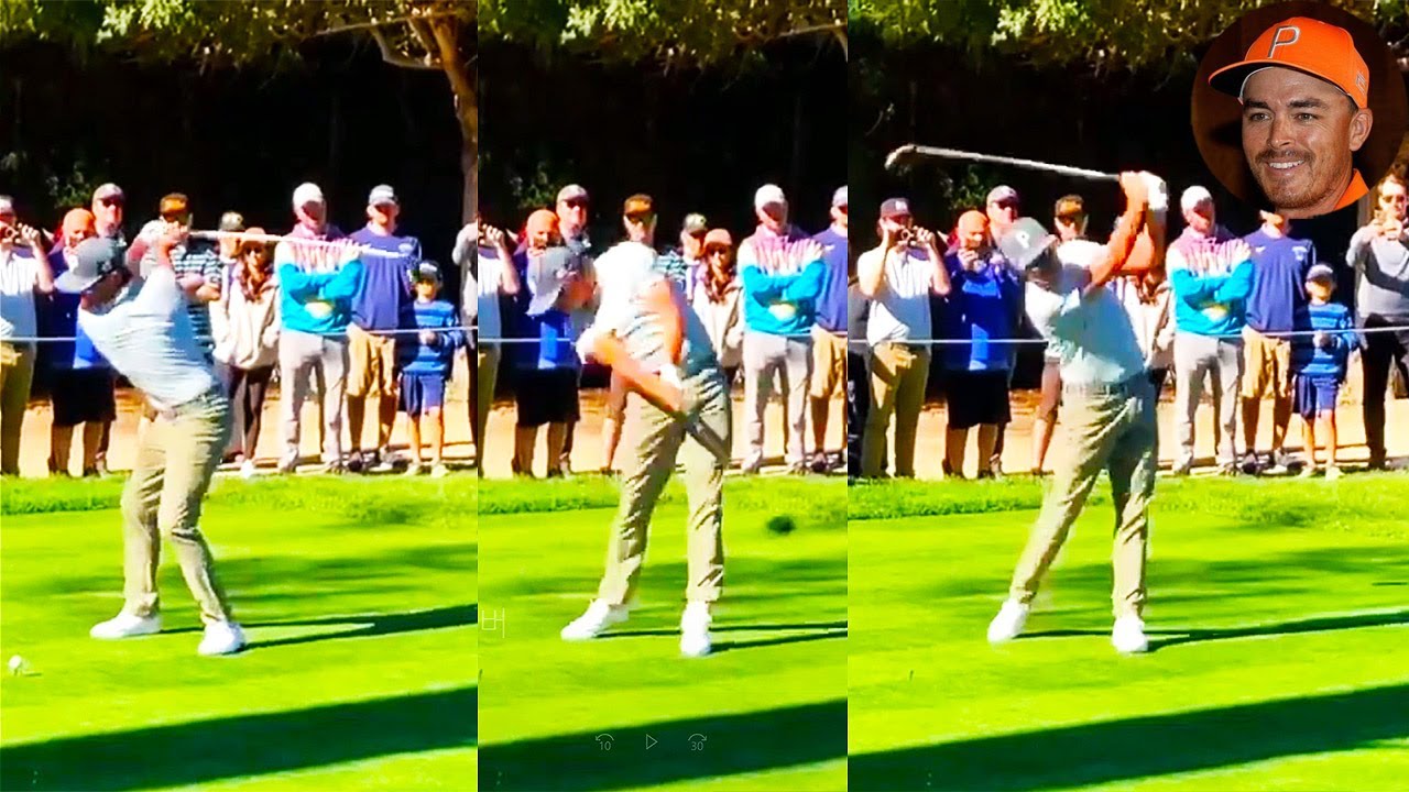 リッキー・ファウラー Rickie Fowler プロゴルファー DRIVER SHOT SLOW MOTION !!!