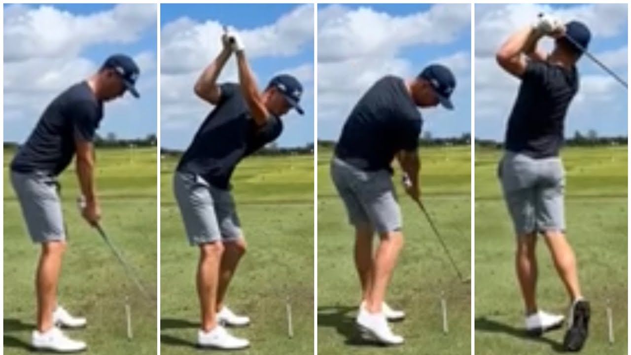Justin Thomas Golf Swing Slowmotion & Sequence - 4/23/23
