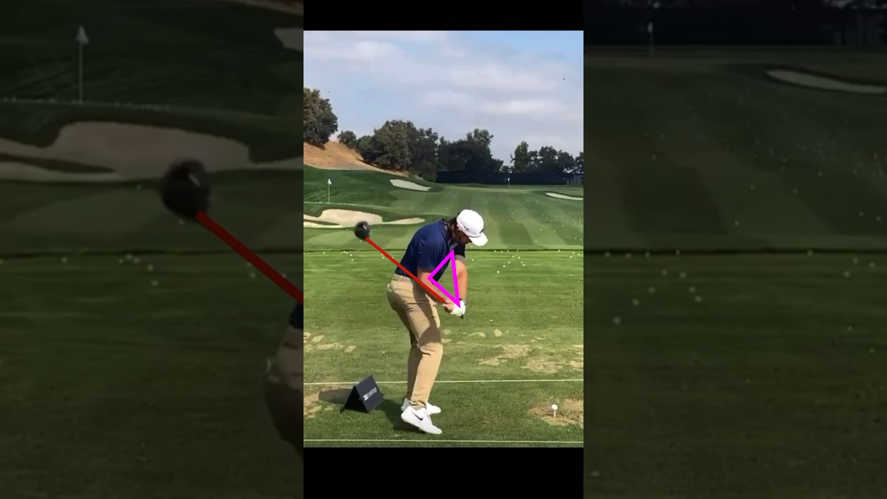 ミート率が良くなるダウンスイングの法則 #ゴルフスイング #ゴルフ #スイングモンスター