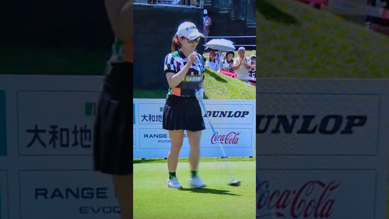 永井花奈  資生堂レディス 最終日 #shorts #ショート