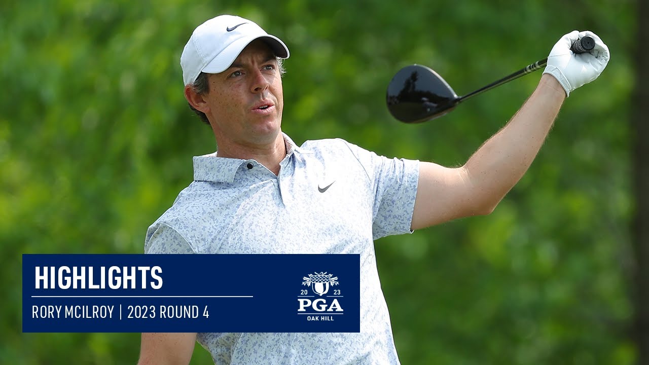Rory McIlroy Finishes With a 1-Under 69 | Round 4 | 2023 PGA Championship