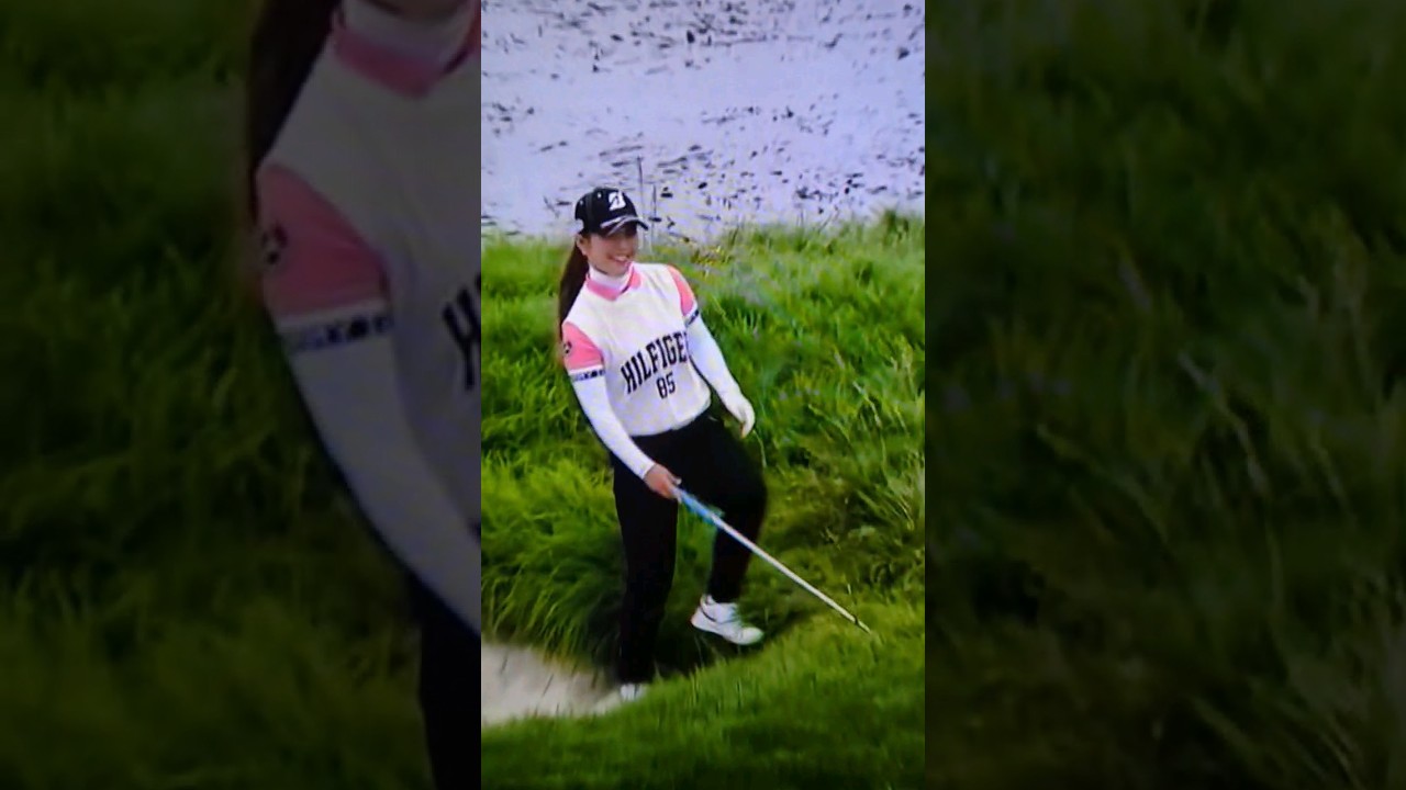 【全米女子オープンゴルフ】吉田優利 チップインバーディー #shorts #ショート
