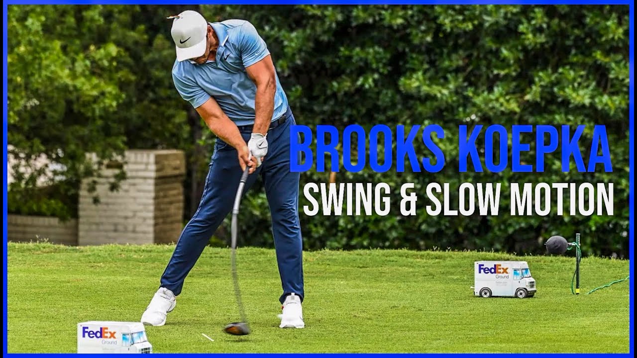 Watch Brooks Koepka Swing & Slow Motion 2021