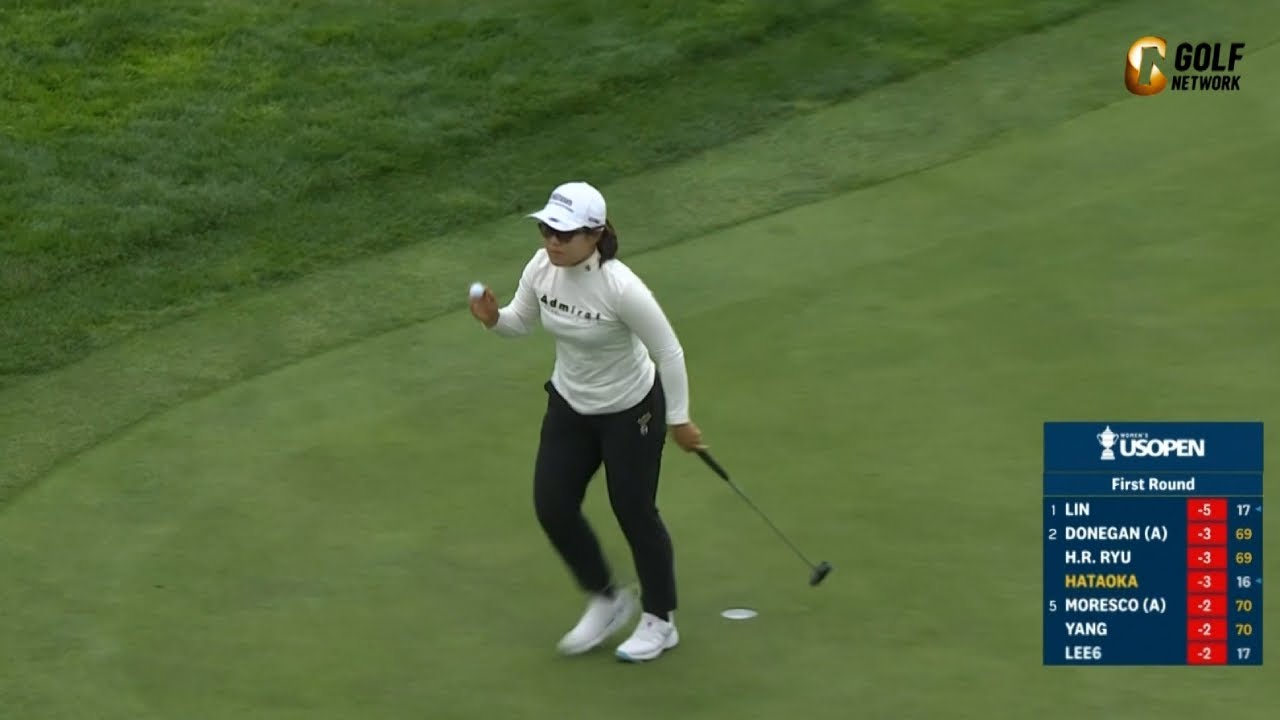 【全米女子23】畑岡奈紗が日本勢トップの3位　岩井姉妹、吉田優利がチップインで魅せる