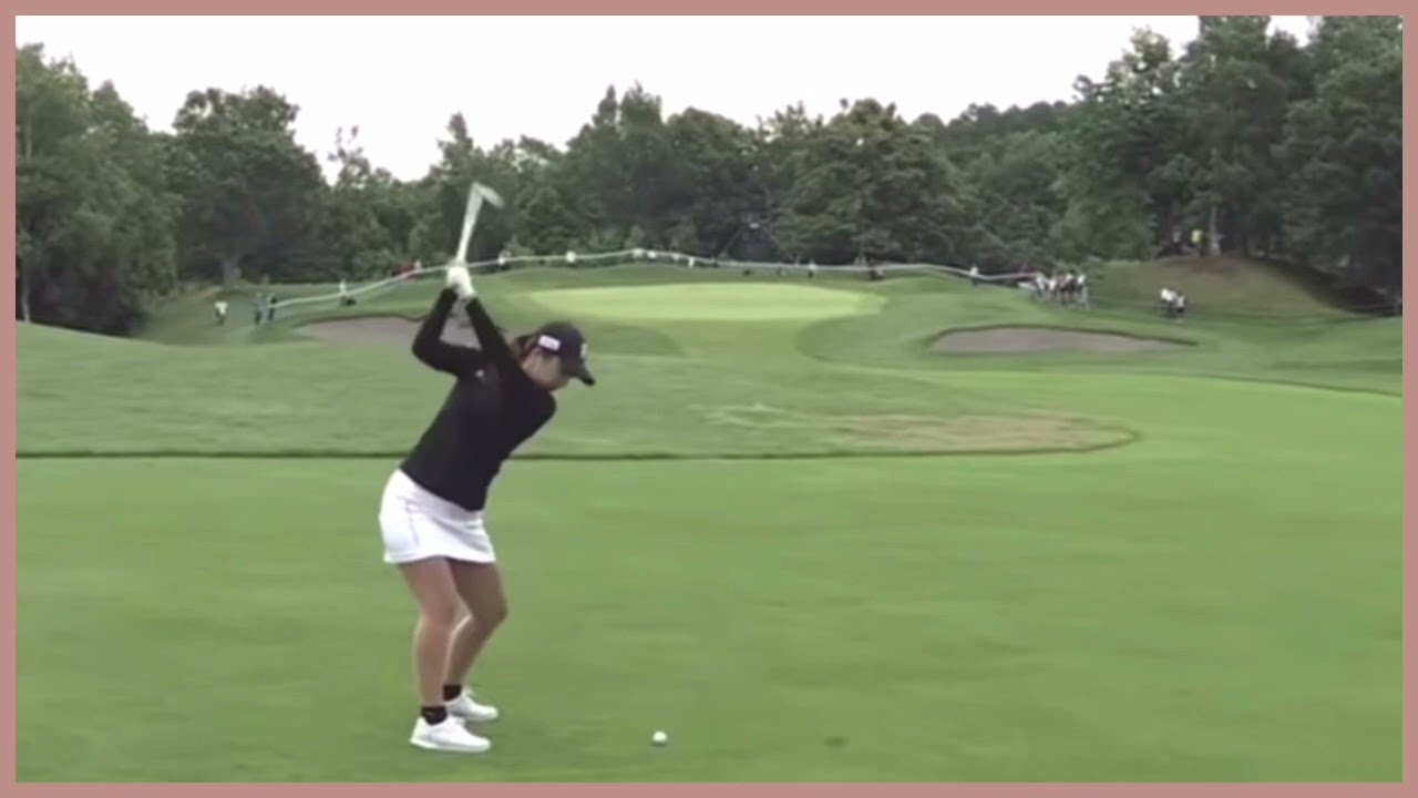 【ゴルフ】 菊地絵理香　スイング