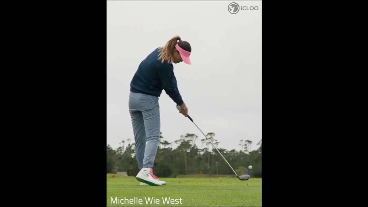 久しぶりにUSOPEN出場したミシェル·ウィー、スイングは相変わらず素晴らしいですね（チャンネル登録すると素晴らしい映像がもっと早くみられます。）