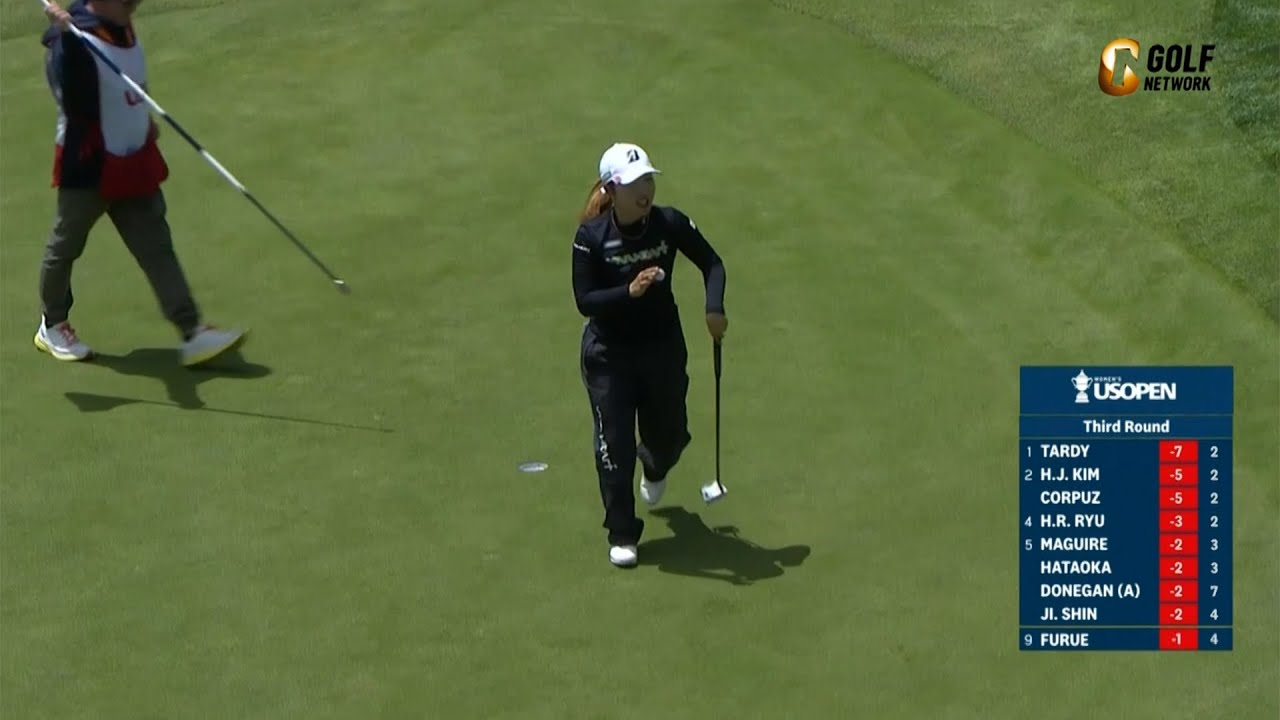 【全米女子23】古江彩佳は「73」　4番は“ナイスキック”からバーディ