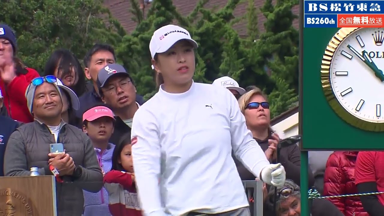 【無料独占生中継！】全米女子オープンゴルフ2023　西郷真央選手ハイライト　3日目