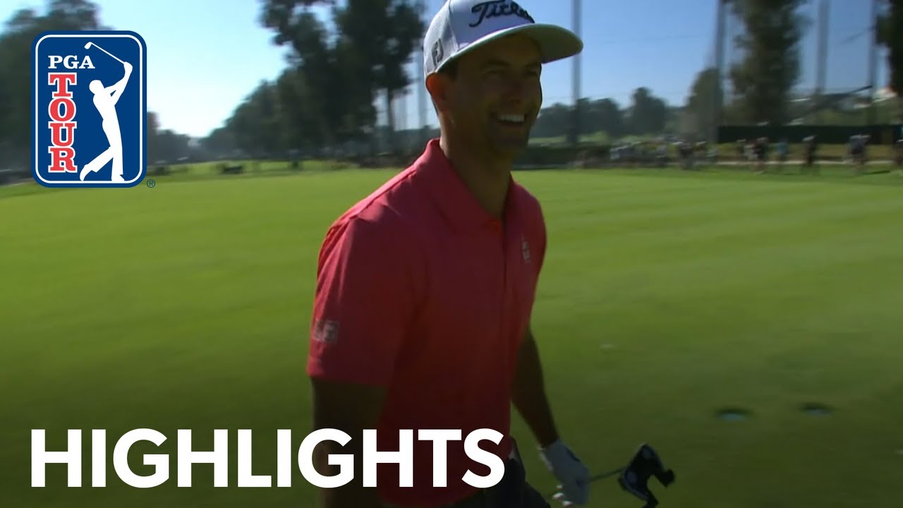 Adam Scott's winning highlights from The Genesis Invitational 2020