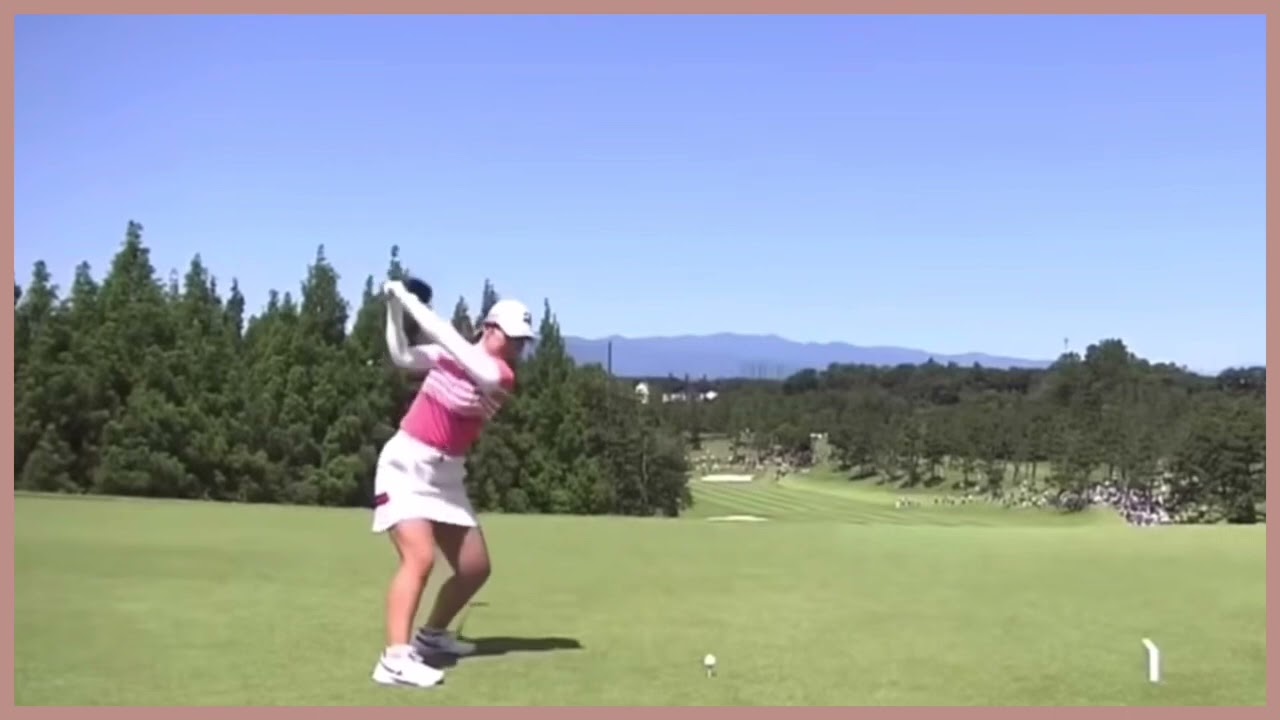 【ゴルフ】 吉田優利　スイング