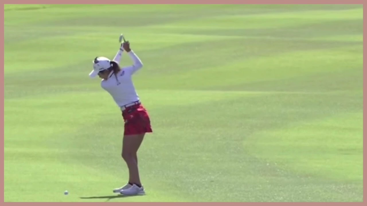 【ゴルフ】 安田祐香　スイング