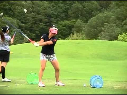 サントリーレディース2014　堀　奈津佳プロ　ドライバーショット