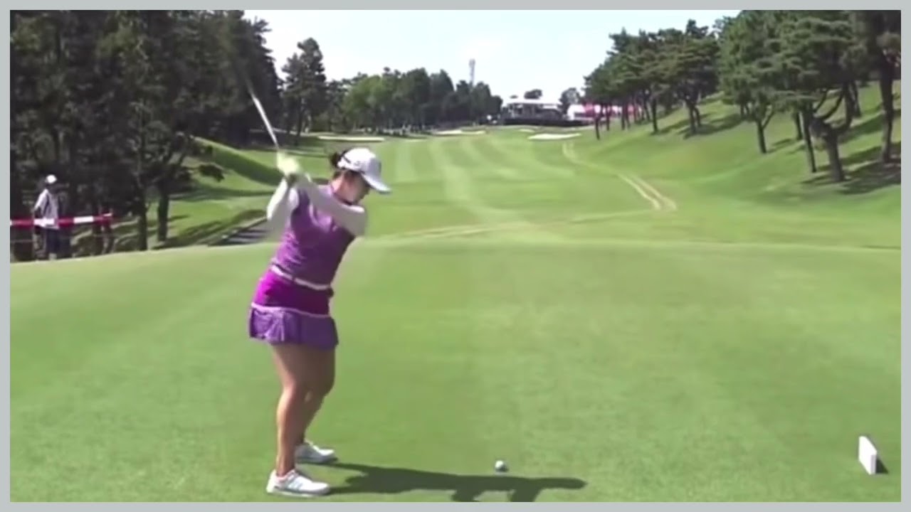 【ゴルフ】 稲見萌寧　スイング