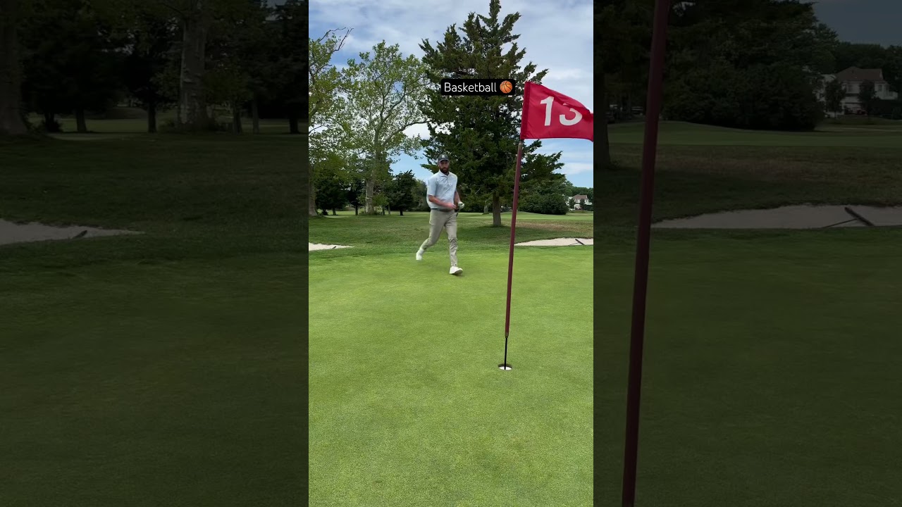 How other athletes play golf 😳 #shorts #golf