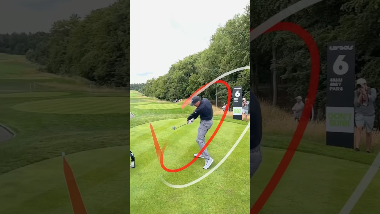 Phil Mickelson golf swing on Shot Tracer app 🔥 #golfer #golfswing